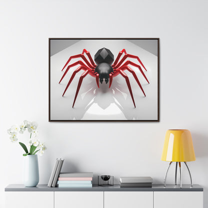 Crimson Arachnid - Gallery Canvas Wraps, Horizontal Frame