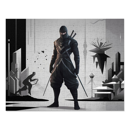 Shadow of the Cyber Ninja - Jigsaw Puzzle (30, 110, 252, 500,1000-Piece)