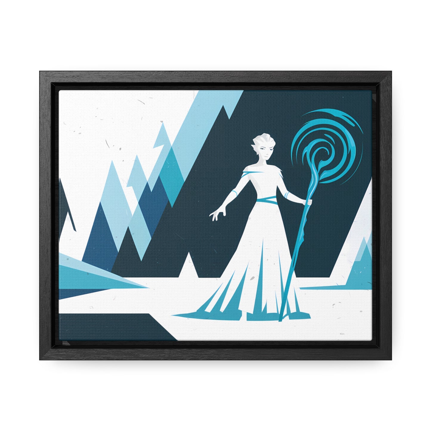 Winter's Embrace - Gallery Canvas Wraps, Horizontal Frame