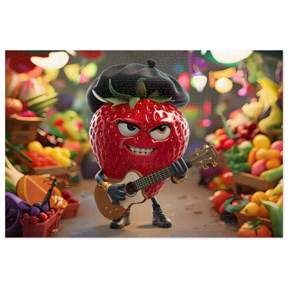 Berry Badass in the Fruit Market - Jigsaw Puzzle (30, 110, 252, 500,1000-Piece)