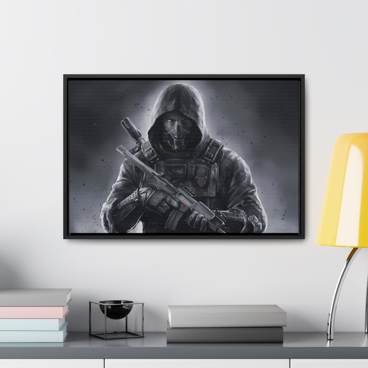 Shadow Enforcer - Gallery Canvas Wraps, Horizontal Frame