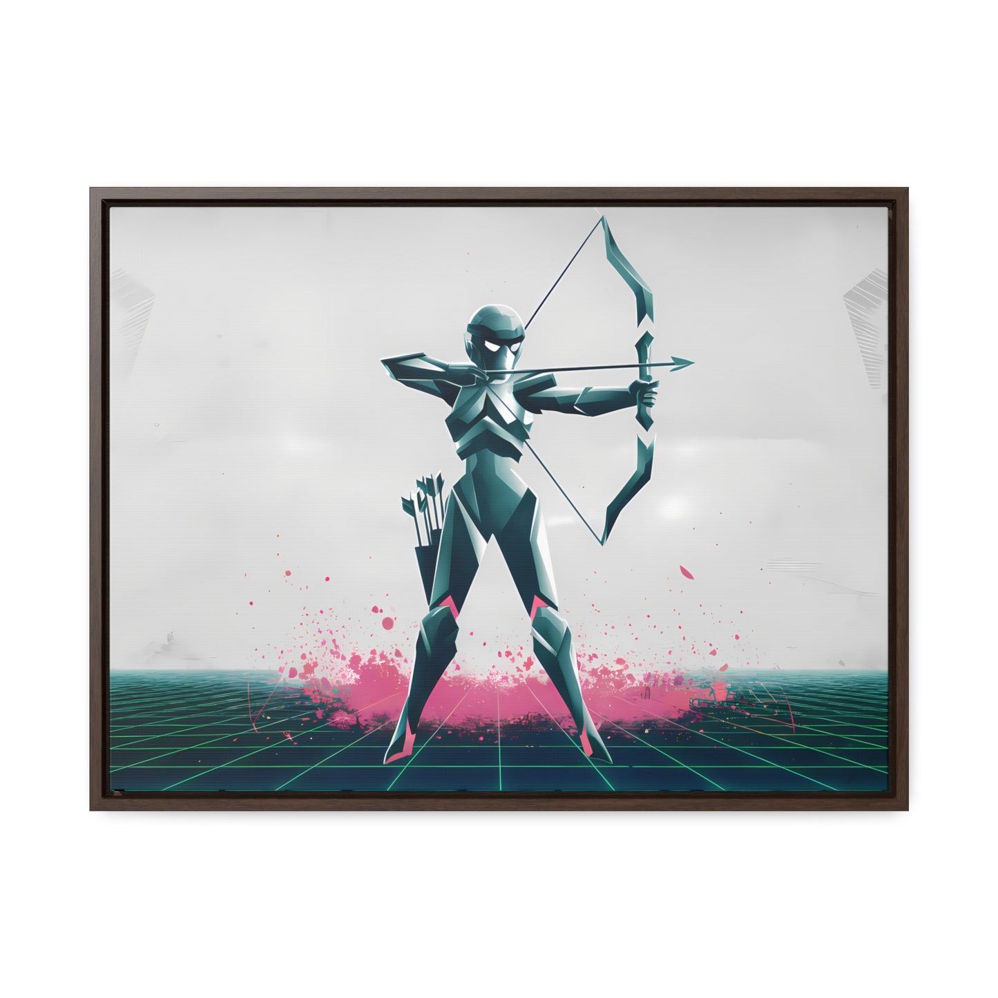 Digital Sentinel - Gallery Canvas Wraps, Horizontal Frame