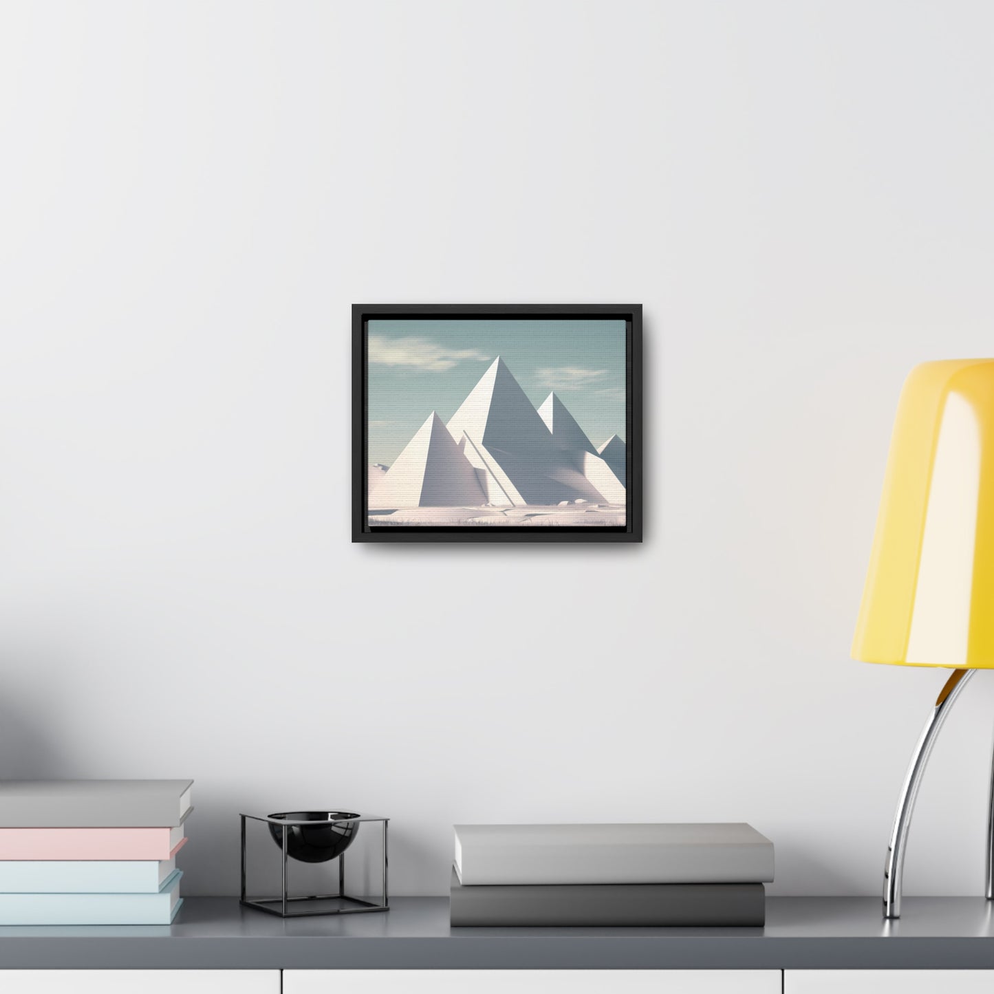 Monolith Peaks - Gallery Canvas Wraps, Horizontal Frame