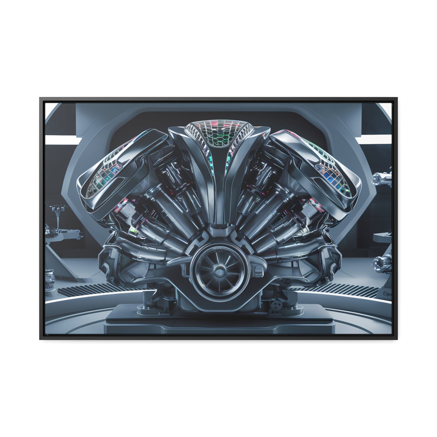 Engine of the Future - Gallery Canvas Wraps, Horizontal Frame