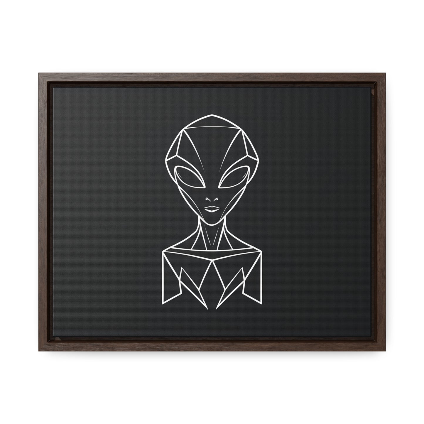 Alien Geometry - Gallery Canvas Wraps, Horizontal Frame