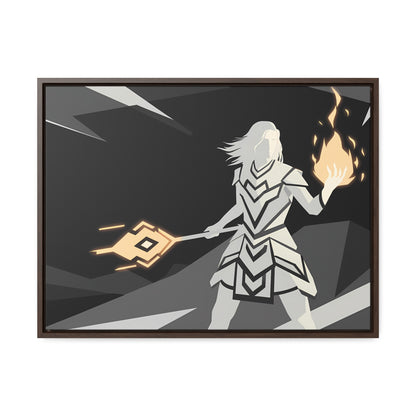 Ethereal Flamebearer - Gallery Canvas Wraps, Horizontal Frame