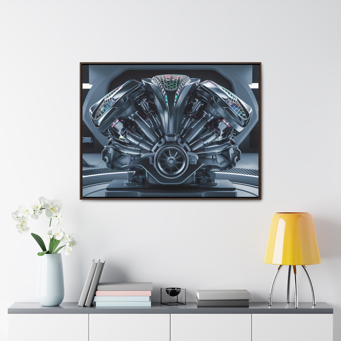 Engine of the Future - Gallery Canvas Wraps, Horizontal Frame