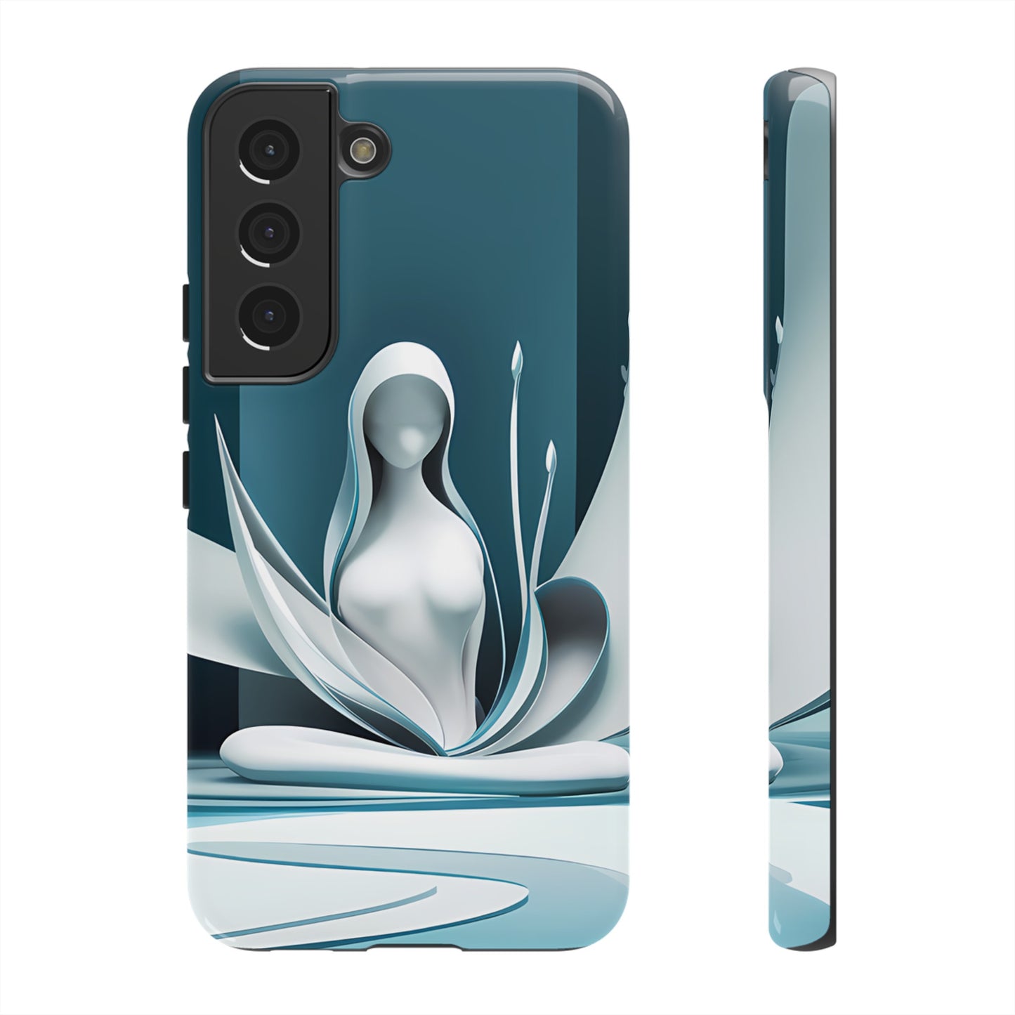 Pastel hooded Woman- Smartphone Tough Cases