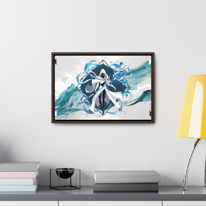 Ethereal Sentinel of the Tides - Gallery Canvas Wraps, Horizontal Frame