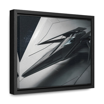 Starlance Stealth Interceptor - Gallery Canvas Wraps, Horizontal Frame