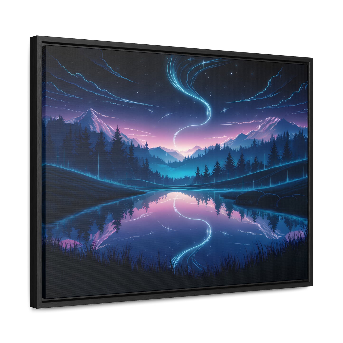 Celestial Reflection - Gallery Canvas Wraps, Horizontal Frame