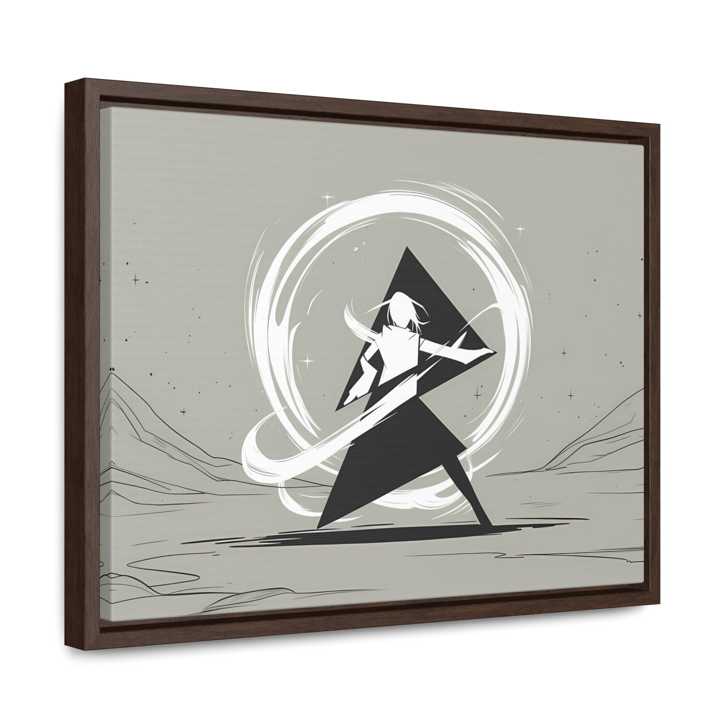 Ethereal Ascendance - Gallery Canvas Wraps, Horizontal Frame