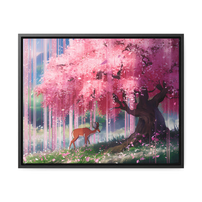 Beneath the Blossoming Canopy - Gallery Canvas Wraps, Horizontal Frame