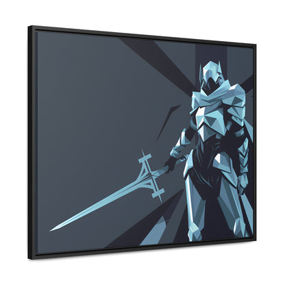 Knight of the Shattered Realm - Gallery Canvas Wraps, Horizontal Frame