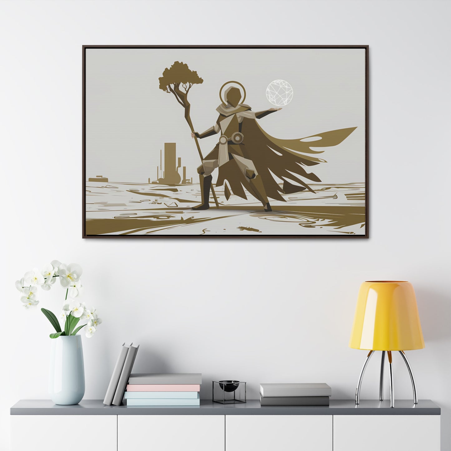 Guardian of the Wasteland - Gallery Canvas Wraps, Horizontal Frame