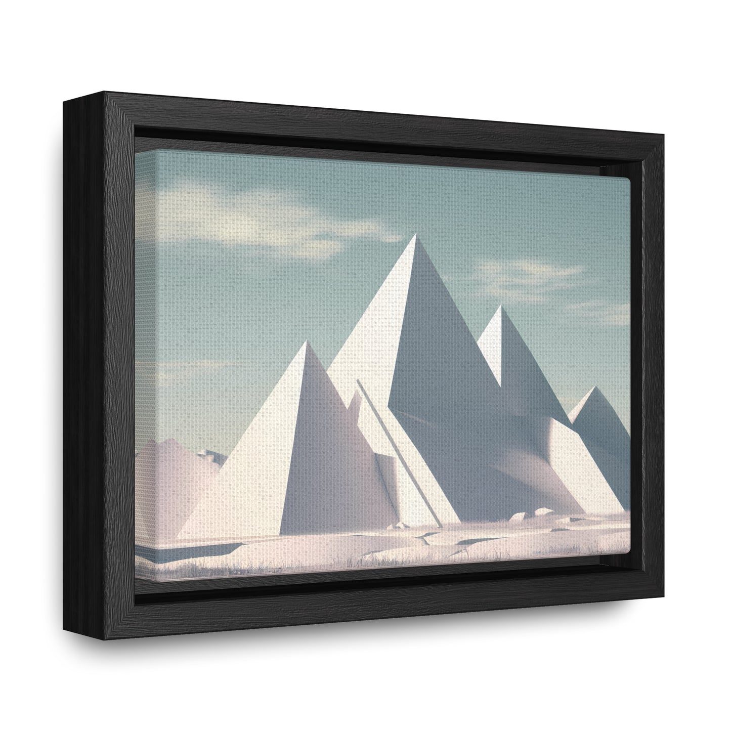 Monolith Peaks - Gallery Canvas Wraps, Horizontal Frame