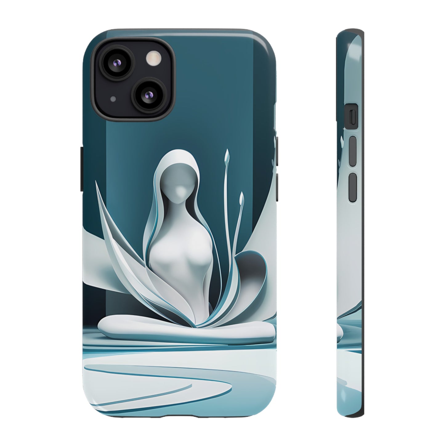 Pastel hooded Woman- Smartphone Tough Cases