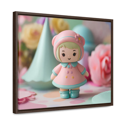 Sweet Pastel Dreamland - Gallery Canvas Wraps, Horizontal Frame