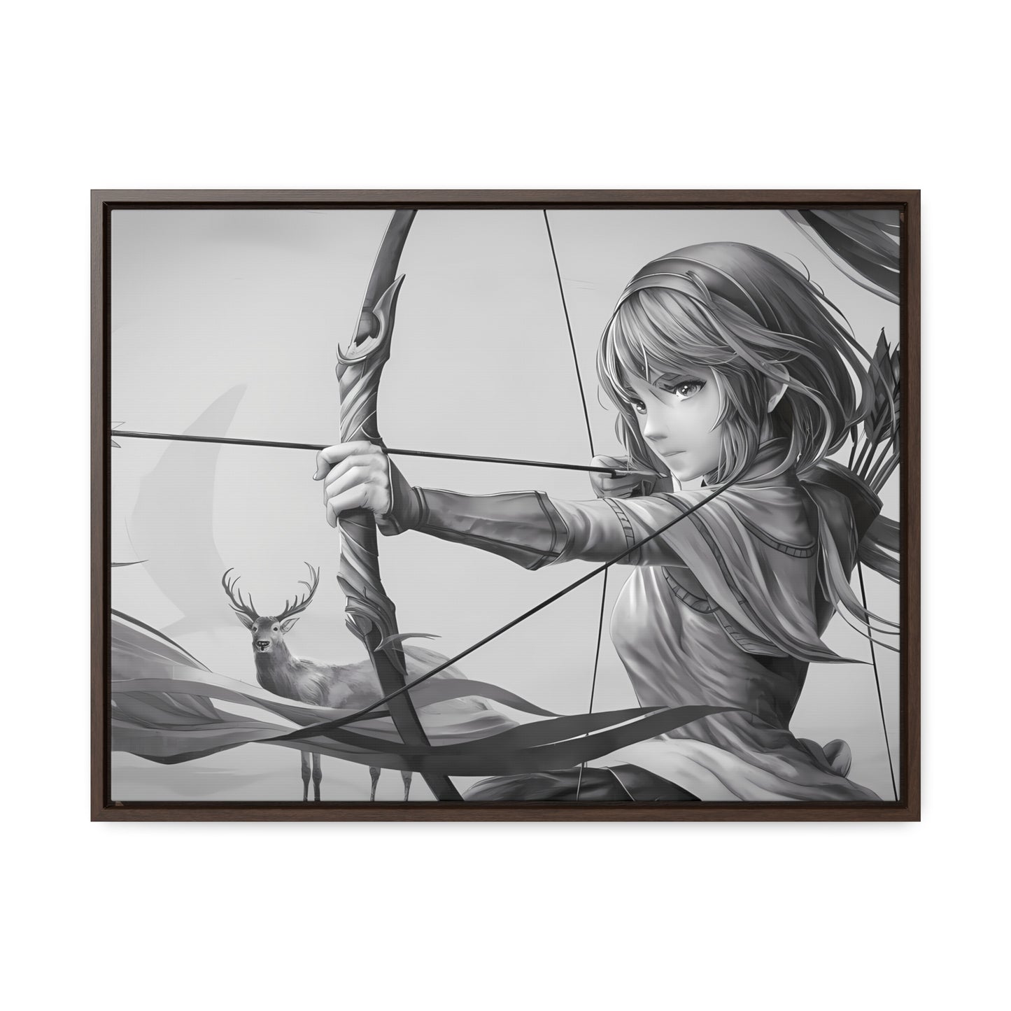 Guardian of the Wilds - Gallery Canvas Wraps, Horizontal Frame