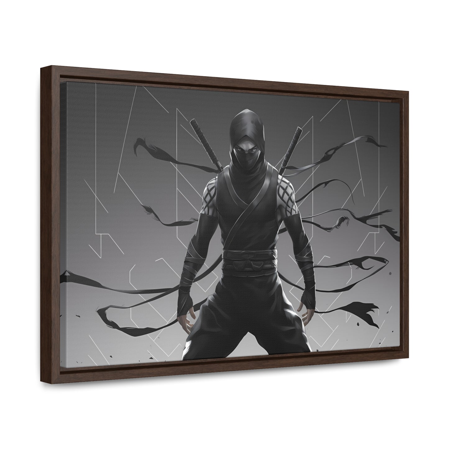 Shadowblade Sentinel - Gallery Canvas Wraps, Horizontal Frame