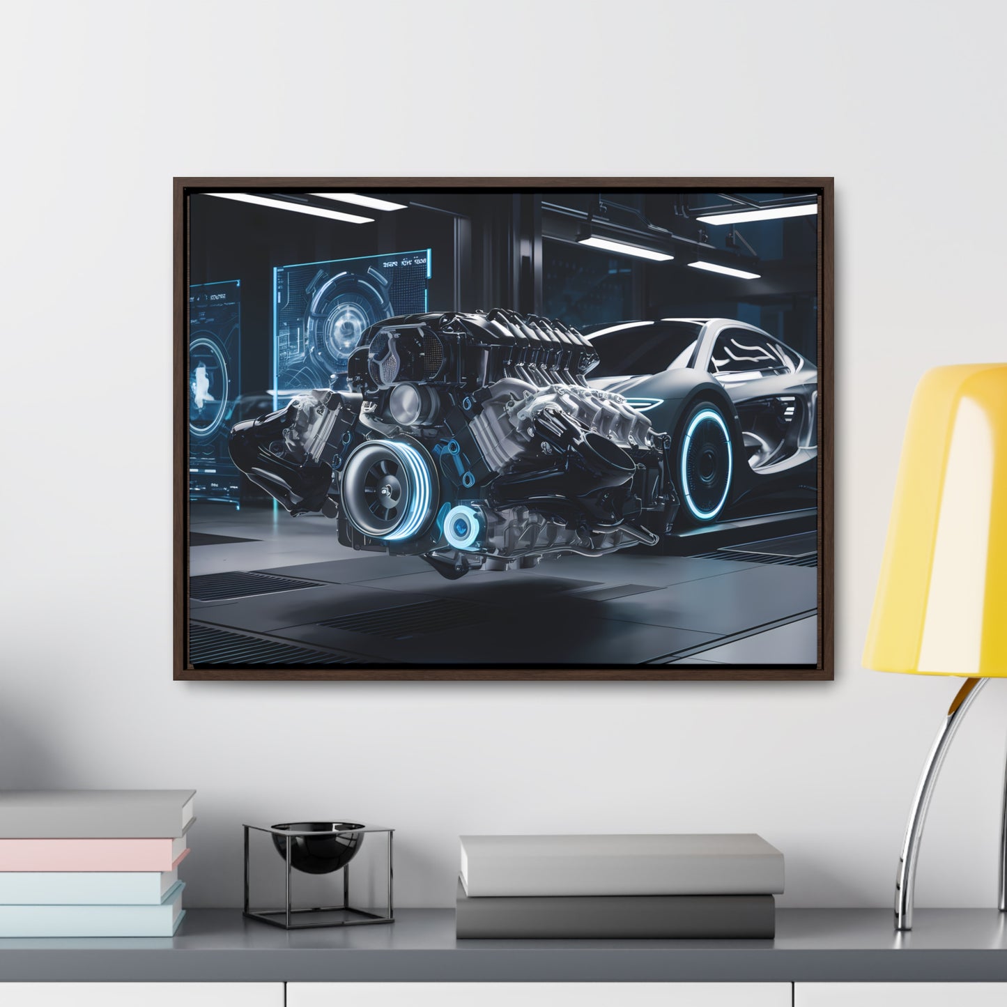 The Future of Automotive Engineering - Gallery Canvas Wraps, Horizontal Frame