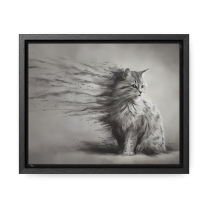 Ephemeral Whiskers - Gallery Canvas Wraps, Horizontal Frame