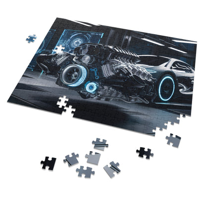 Futuristic Engine Technology - Jigsaw Puzzle (30, 110, 252, 500,1000-Piece)