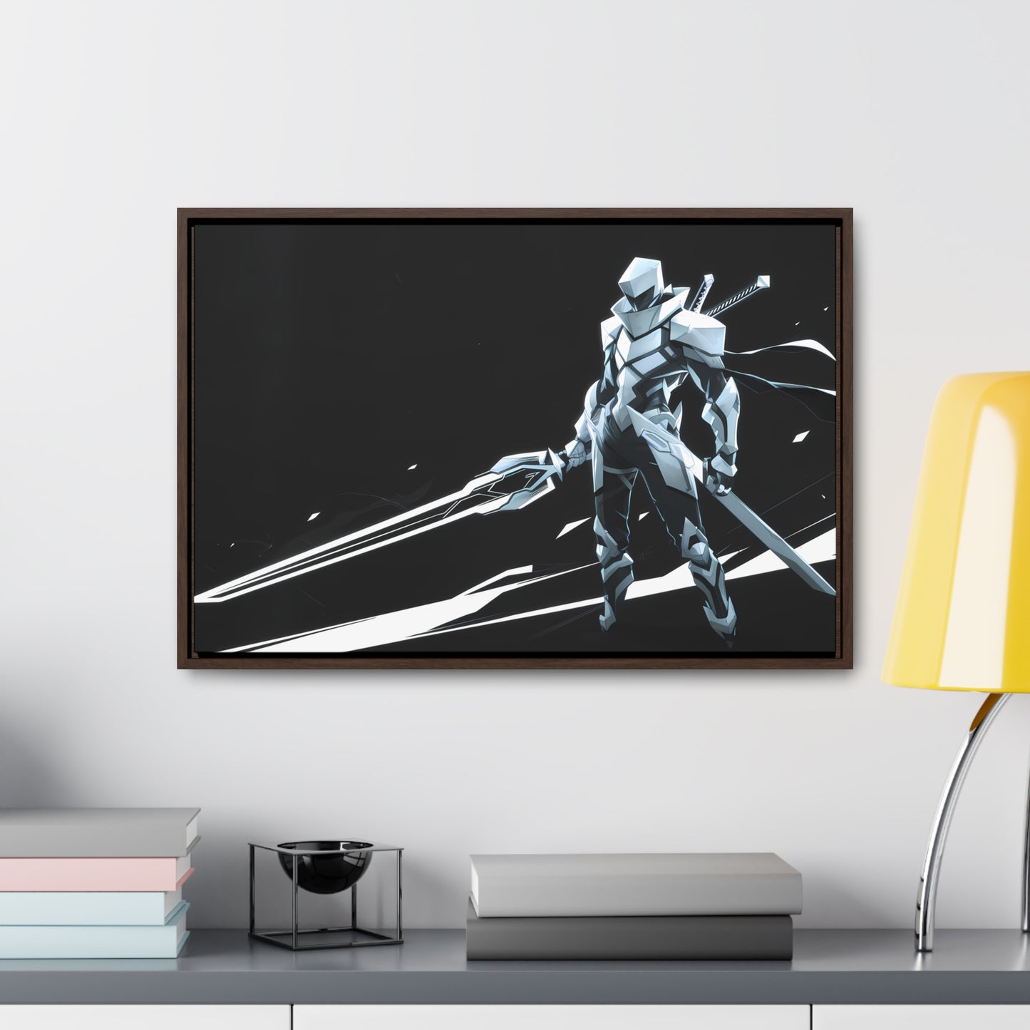 Blade of the Shadow Knight - Gallery Canvas Wraps, Horizontal Frame