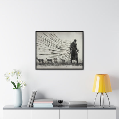 Whispers of the Wind - Gallery Canvas Wraps, Horizontal Frame