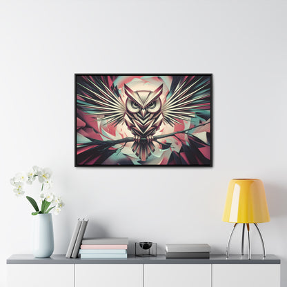 "Mechanical Wisdom" - Gallery Canvas Wraps, Horizontal Frame