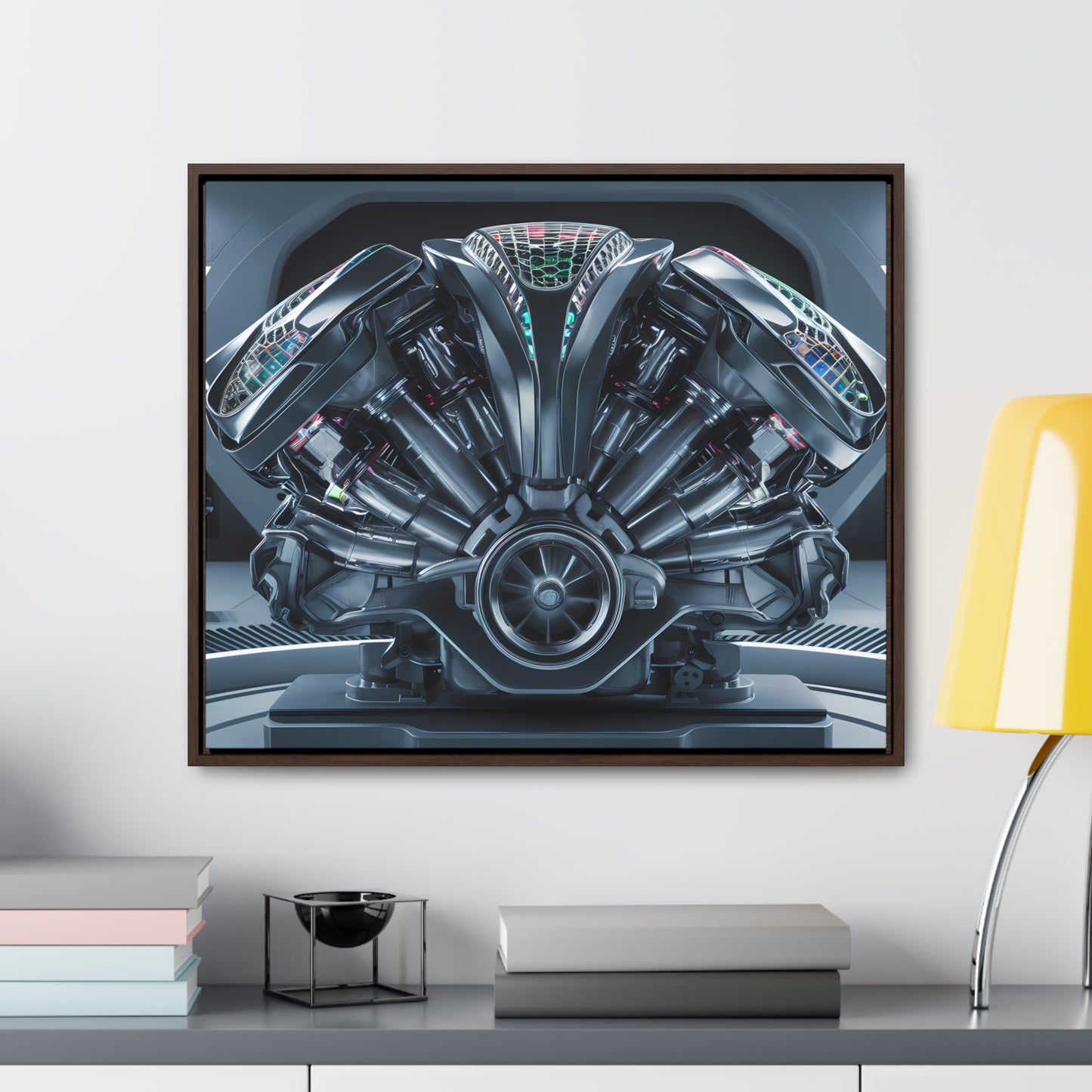 Engine of the Future - Gallery Canvas Wraps, Horizontal Frame