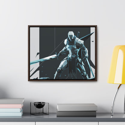 Blade of the Shattered Realm - Gallery Canvas Wraps, Horizontal Frame