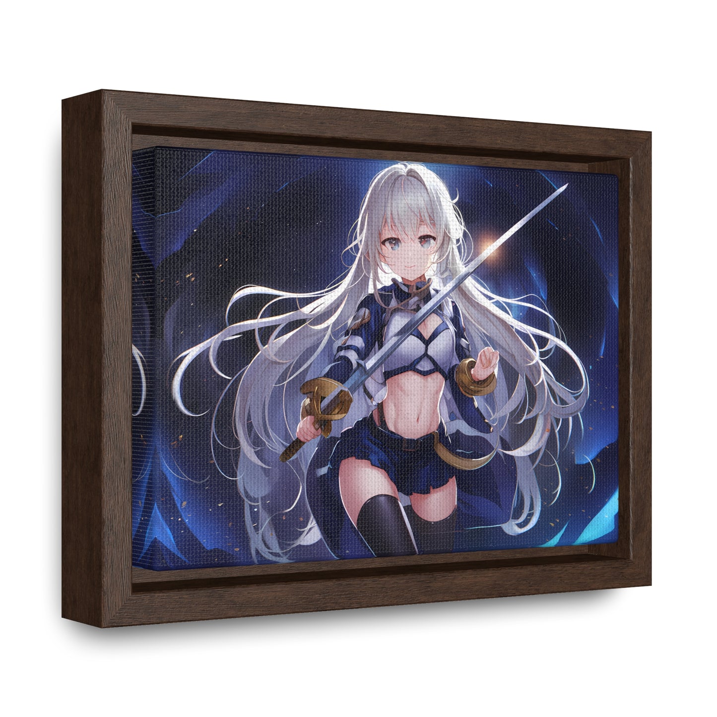 Blade of the Celestial Knight - Gallery Canvas Wraps, Horizontal Frame