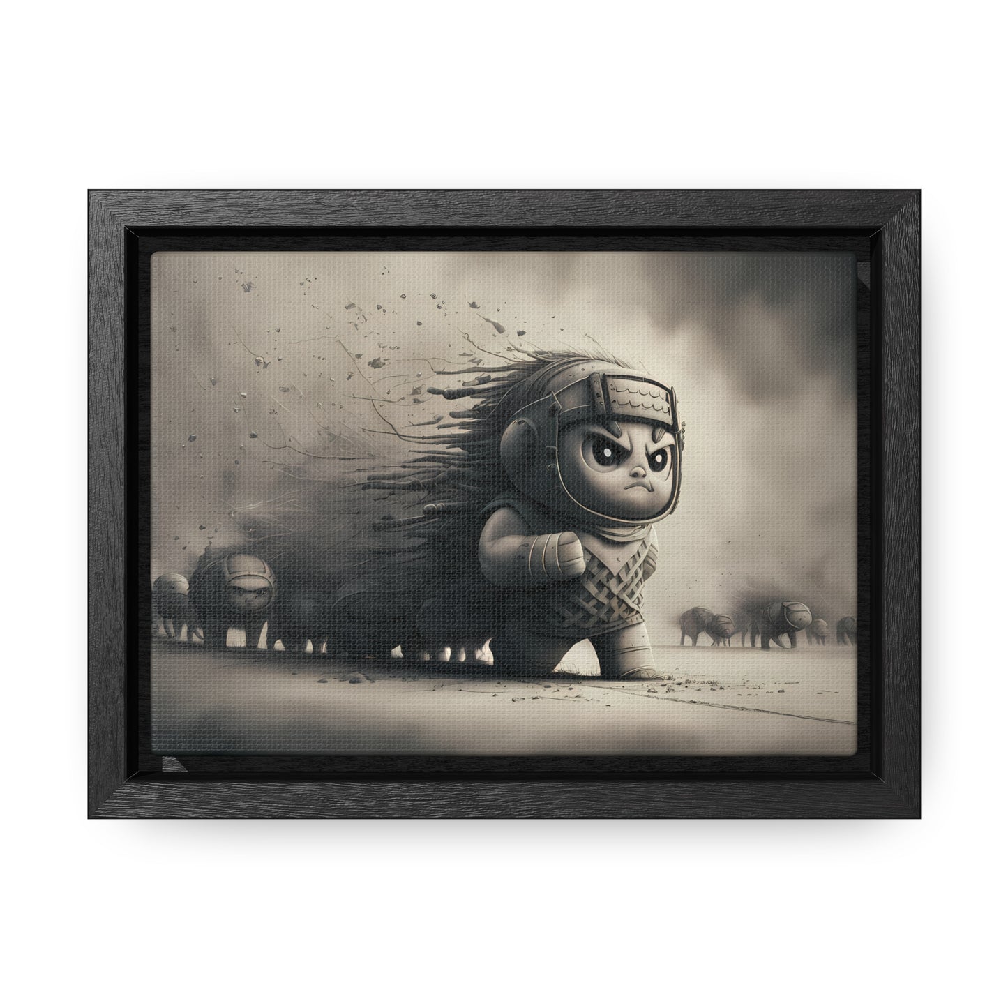 March of the Determined - Gallery Canvas Wraps, Horizontal Frame