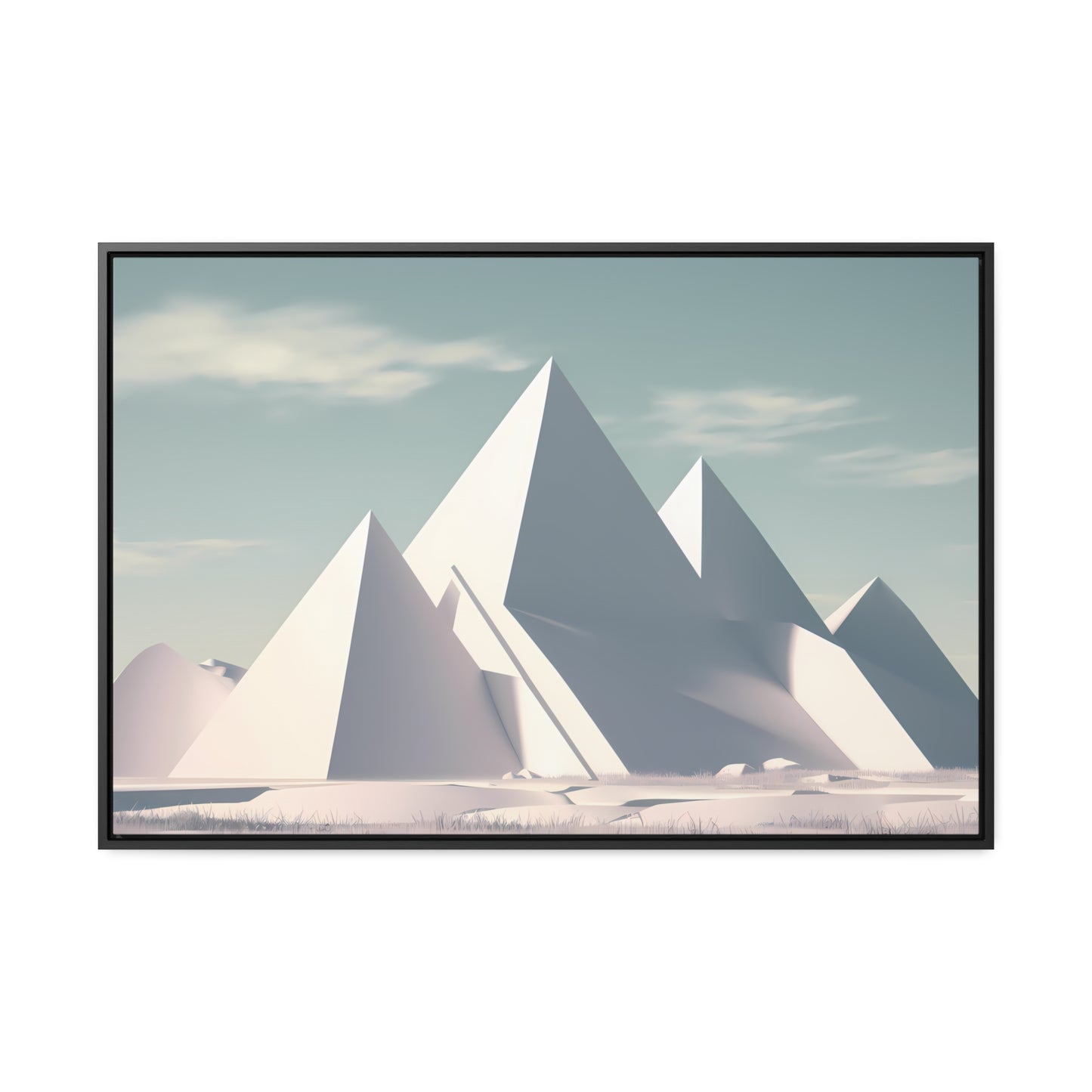 Monolith Peaks - Gallery Canvas Wraps, Horizontal Frame