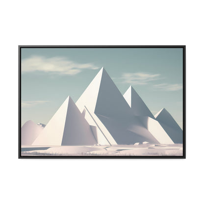 Monolith Peaks - Gallery Canvas Wraps, Horizontal Frame