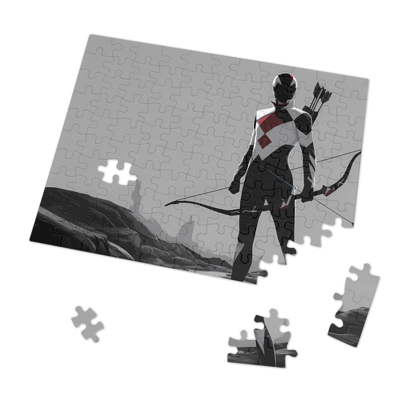 The Archer of the Desolate Wasteland - Jigsaw Puzzle (30, 110, 252, 500,1000-Piece)