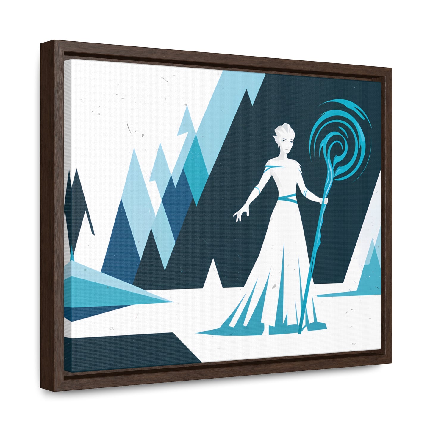 Winter's Embrace - Gallery Canvas Wraps, Horizontal Frame