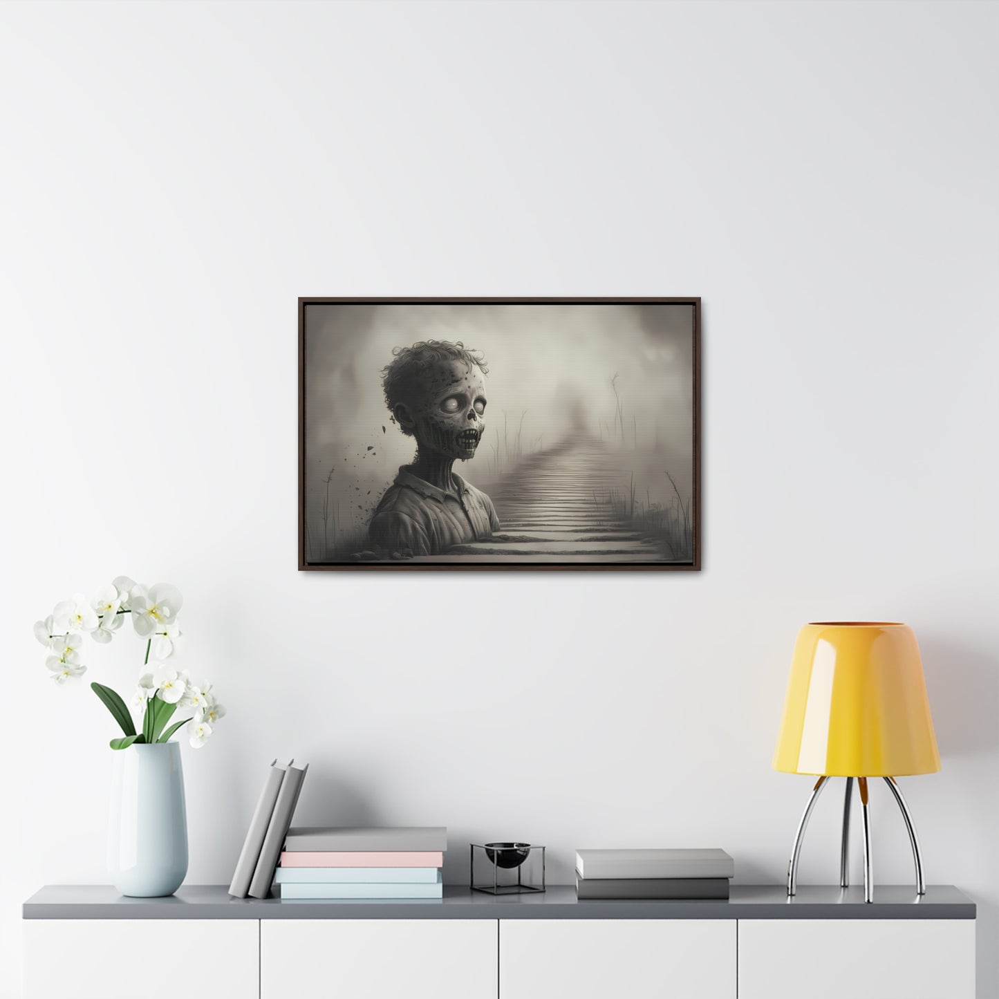 Echoes of the Forgotten - Gallery Canvas Wraps, Horizontal Frame