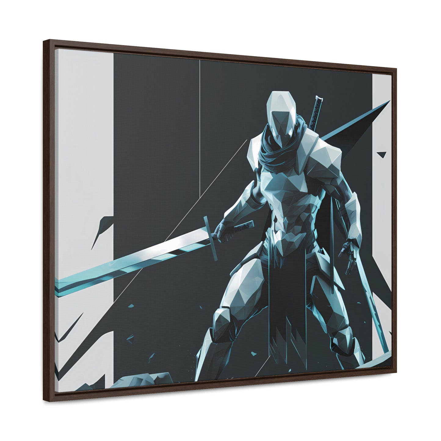 Blade of the Shattered Realm - Gallery Canvas Wraps, Horizontal Frame