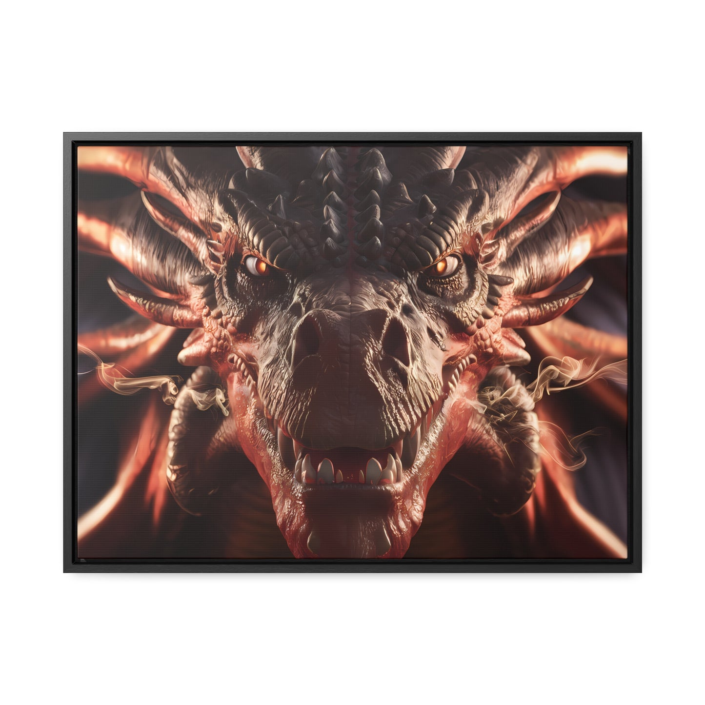 Wrath of the Inferno Dragon - Gallery Canvas Wraps, Horizontal Frame