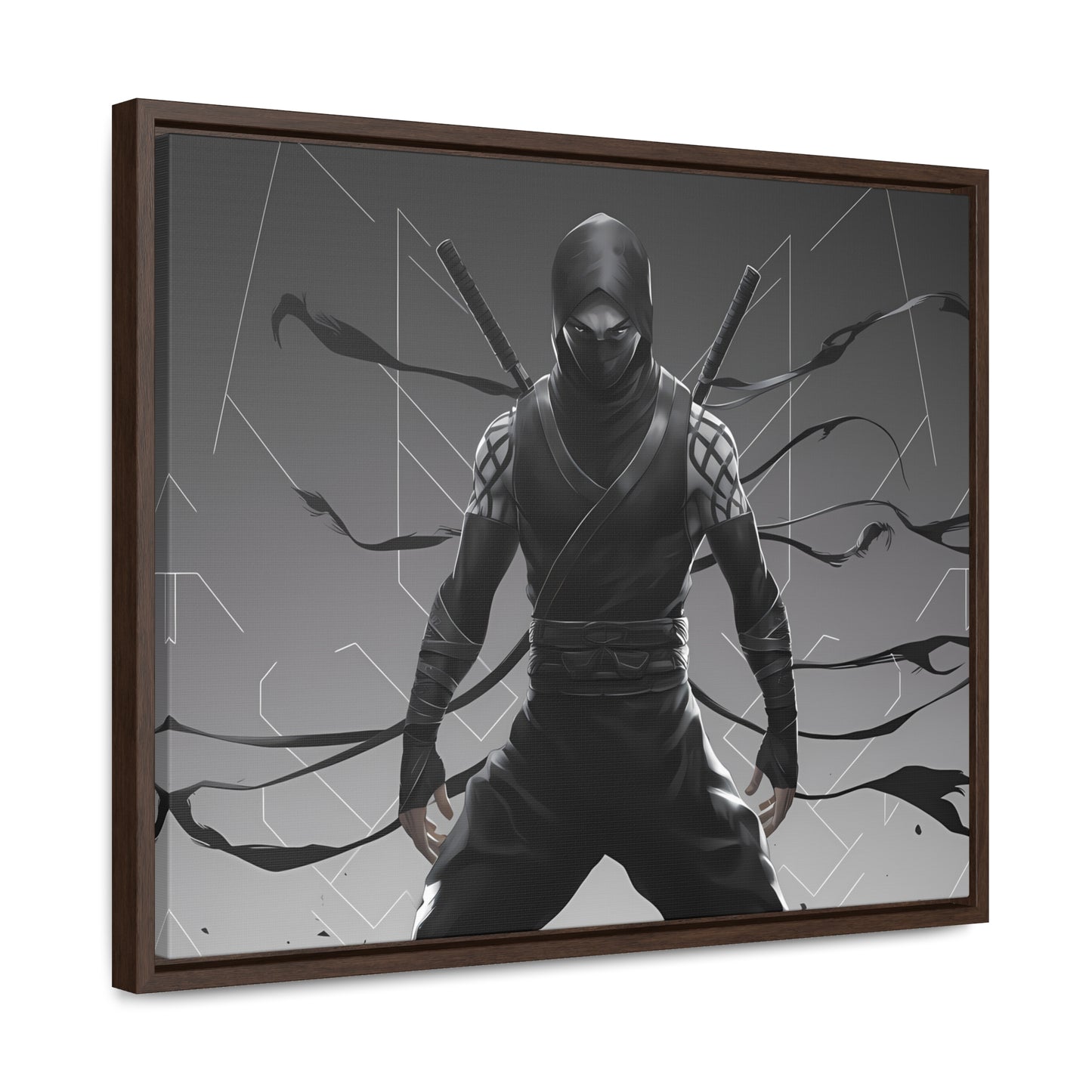 Shadowblade Sentinel - Gallery Canvas Wraps, Horizontal Frame