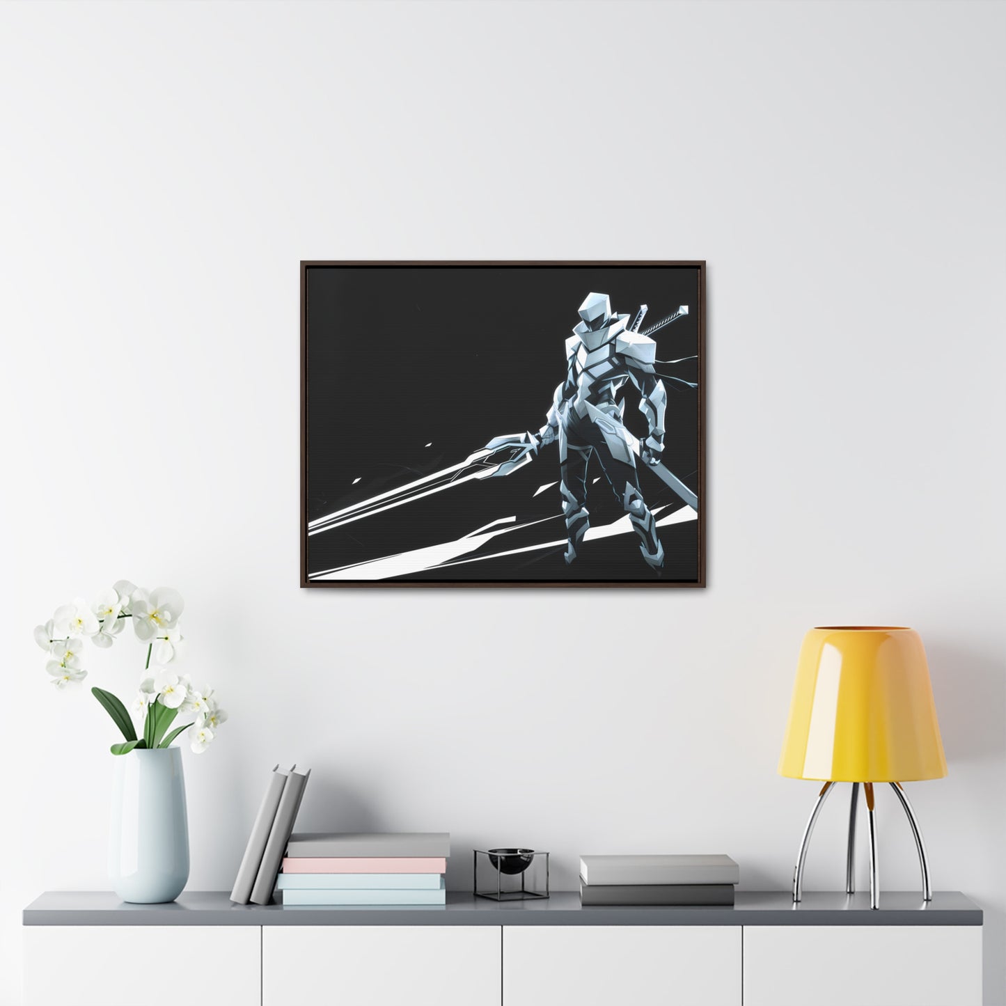 Blade of the Shadow Knight - Gallery Canvas Wraps, Horizontal Frame