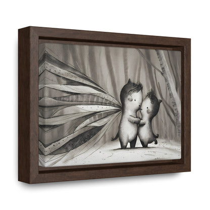 Whispers of the Forest - Gallery Canvas Wraps, Horizontal Frame