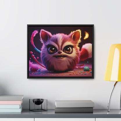 Cosmic Candy Critter - Gallery Canvas Wraps, Horizontal Frame