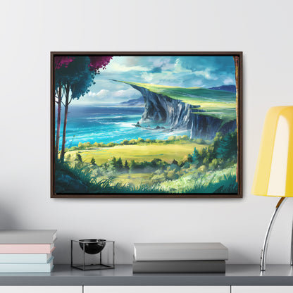 Edge of the Horizon - Gallery Canvas Wraps, Horizontal Frame