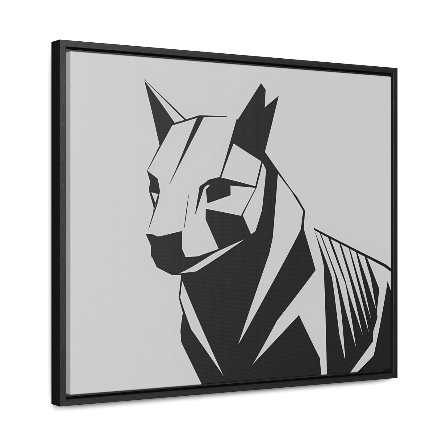 Geometric Guardian - Gallery Canvas Wraps, Horizontal Frame