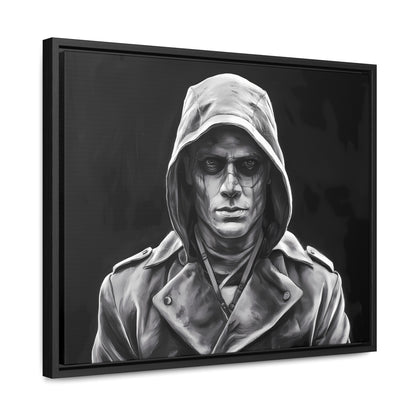 The Shadowed Sentinel - Gallery Canvas Wraps, Horizontal Frame