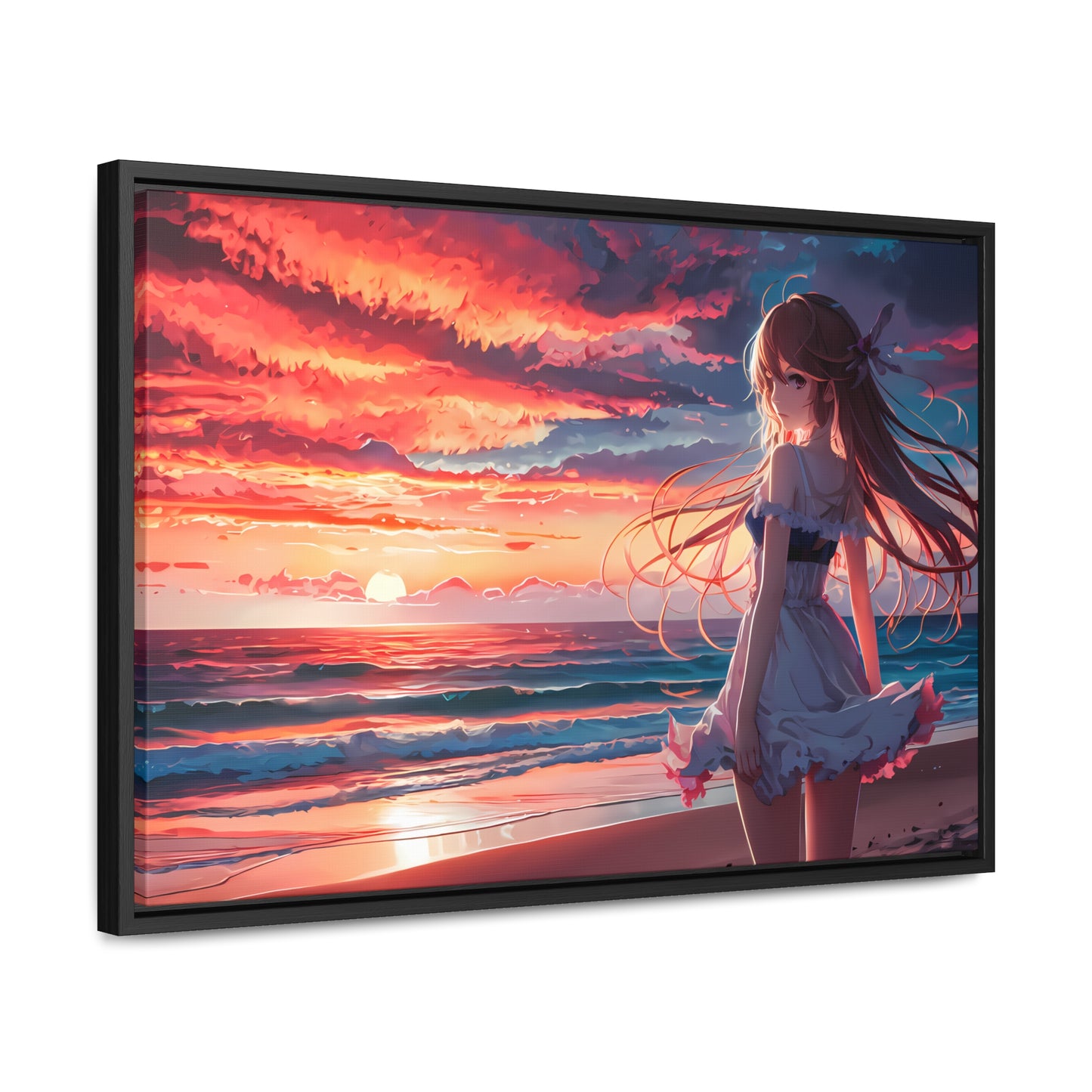 Sunset Reverie - Gallery Canvas Wraps, Horizontal Frame