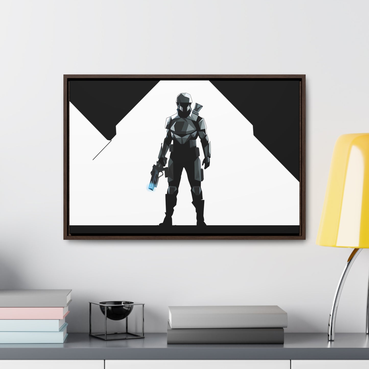 Sentinel of the Void - Gallery Canvas Wraps, Horizontal Frame